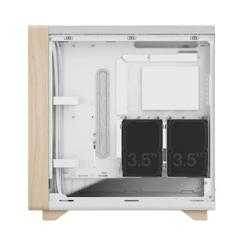 Case Fractal Design Summit Chalk White TG Clear Tint – Thiết Kế Trắng Thanh Lịch | Tối Ưu Tản Nhiệt